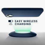 Laptop, Telefoane si Tablete - Telefoane mobile si accesorii - Accesorii Telefoane - Huse telefoane - Husa Kwmobile pentru Apple iPhone 14 Plus, Silicon, Albastru, 59080.116 - Infinity.ro