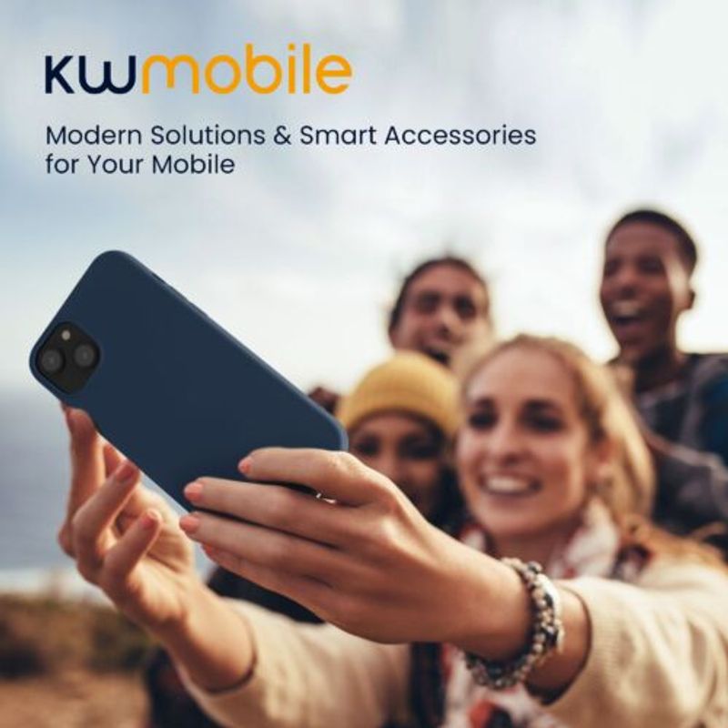 Laptop, Telefoane si Tablete - Telefoane mobile si accesorii - Accesorii Telefoane - Huse telefoane - Husa Kwmobile pentru Apple iPhone 14 Plus, Silicon, Albastru, 59080.116 - Infinity.ro