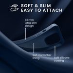 Laptop, Telefoane si Tablete - Telefoane mobile si accesorii - Accesorii Telefoane - Huse telefoane - Husa Kwmobile pentru Apple iPhone 14 Plus, Silicon, Albastru, 59080.116 - Infinity.ro