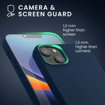 Laptop, Telefoane si Tablete - Telefoane mobile si accesorii - Accesorii Telefoane - Huse telefoane - Husa Kwmobile pentru Apple iPhone 14 Plus, Silicon, Albastru, 59080.116 - Infinity.ro