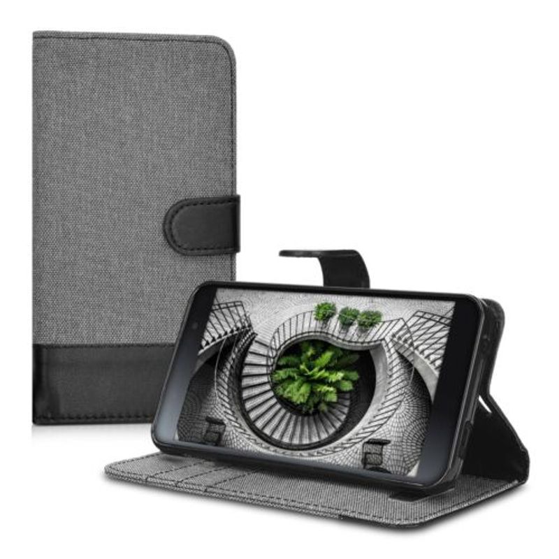 Laptop, Telefoane si Tablete - Telefoane mobile si accesorii - Accesorii Telefoane - Huse telefoane - Husa pentru Blackberry DTEK50, Textil, Gri, 39325.22 - Infinity.ro