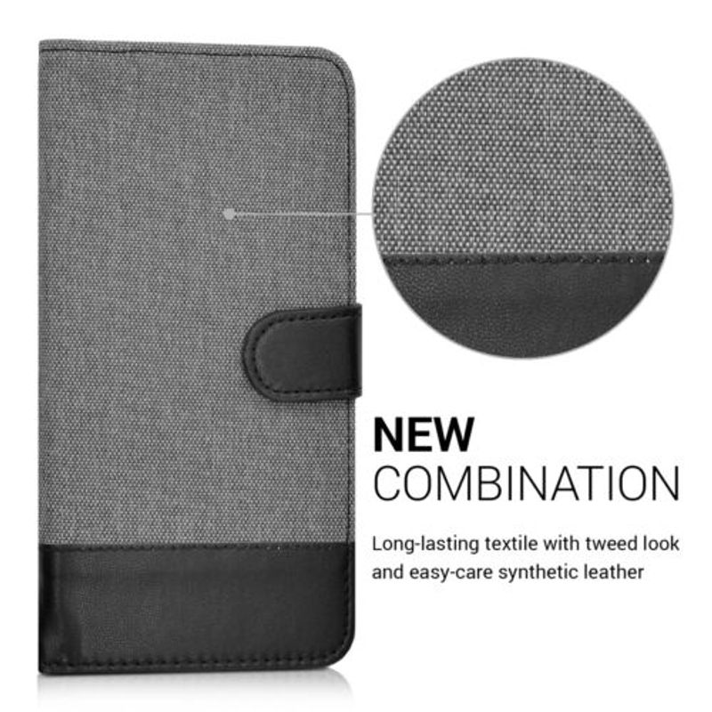 Laptop, Telefoane si Tablete - Telefoane mobile si accesorii - Accesorii Telefoane - Huse telefoane - Husa pentru Blackberry DTEK50, Textil, Gri, 39325.22 - Infinity.ro