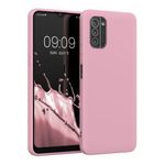 Laptop, Telefoane si Tablete - Telefoane mobile si accesorii - Accesorii Telefoane - Huse telefoane - Husa kwmobile pentru Nokia G21/G11, Silicon, Roz, 57530.52 - Infinity.ro