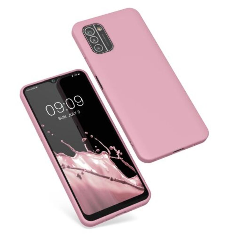 Laptop, Telefoane si Tablete - Telefoane mobile si accesorii - Accesorii Telefoane - Huse telefoane - Husa kwmobile pentru Nokia G21/G11, Silicon, Roz, 57530.52 - Infinity.ro