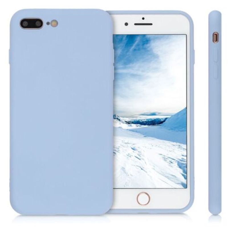 Laptop, Telefoane si Tablete - Telefoane mobile si accesorii - Accesorii Telefoane - Huse telefoane - Husa pentru Apple iPhone 8 Plus/iPhone 7 Plus, Silicon, Albastru, 49981.58 - Infinity.ro