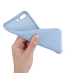 Laptop, Telefoane si Tablete - Telefoane mobile si accesorii - Accesorii Telefoane - Huse telefoane - Husa pentru Apple iPhone 8 Plus/iPhone 7 Plus, Silicon, Albastru, 49981.58 - Infinity.ro