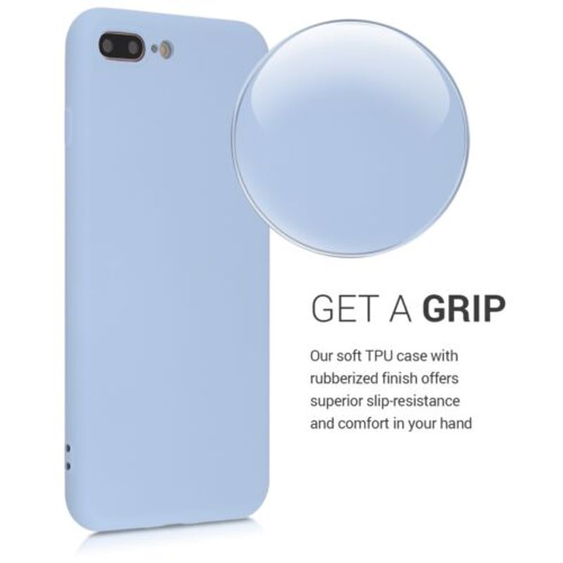 Laptop, Telefoane si Tablete - Telefoane mobile si accesorii - Accesorii Telefoane - Huse telefoane - Husa pentru Apple iPhone 8 Plus/iPhone 7 Plus, Silicon, Albastru, 49981.58 - Infinity.ro