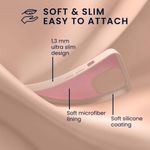 Laptop, Telefoane si Tablete - Telefoane mobile si accesorii - Accesorii Telefoane - Huse telefoane - Husa Kwmobile pentru Apple iPhone 14, Silicon, Crem, 59079.225 - Infinity.ro