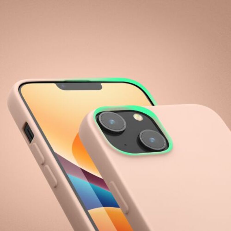 Laptop, Telefoane si Tablete - Telefoane mobile si accesorii - Accesorii Telefoane - Huse telefoane - Husa Kwmobile pentru Apple iPhone 14, Silicon, Crem, 59079.225 - Infinity.ro