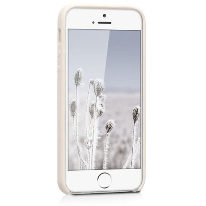 Laptop, Telefoane si Tablete - Telefoane mobile si accesorii - Accesorii Telefoane - Huse telefoane - Husa pentru Apple iPhone 5/iPhone 5s/iPhone SE, Silicon, Crem, 42766.16 - Infinity.ro