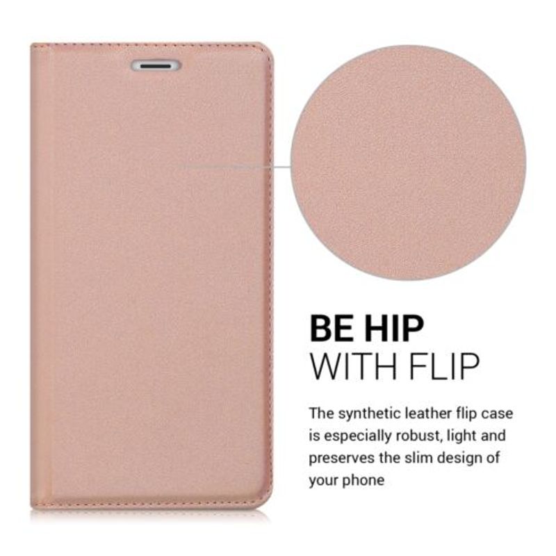 Laptop, Telefoane si Tablete - Telefoane mobile si accesorii - Accesorii Telefoane - Huse telefoane - Husa pentru ZTE Nubia N1, Piele ecologica, Rose Gold, 40425.81 - Infinity.ro