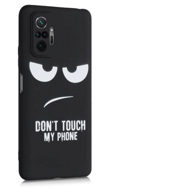 Laptop, Telefoane si Tablete - Telefoane mobile si accesorii - Accesorii Telefoane - Huse telefoane - Husa pentru Xiaomi Redmi Note 10 Pro, Silicon, Negru, 54555.01 - Infinity.ro