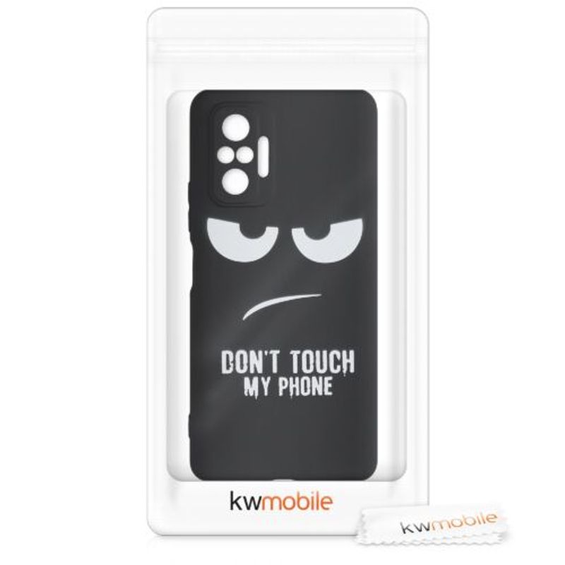 Laptop, Telefoane si Tablete - Telefoane mobile si accesorii - Accesorii Telefoane - Huse telefoane - Husa pentru Xiaomi Redmi Note 10 Pro, Silicon, Negru, 54555.01 - Infinity.ro