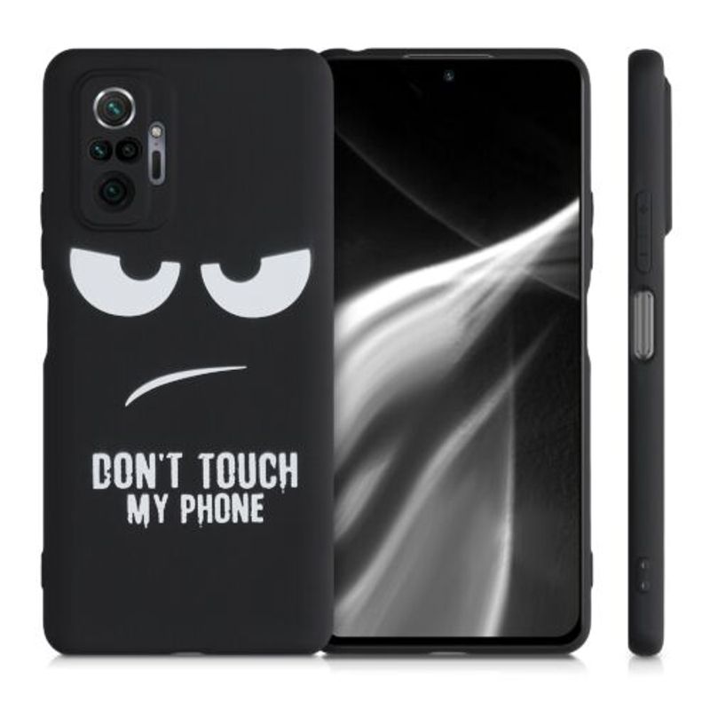 Laptop, Telefoane si Tablete - Telefoane mobile si accesorii - Accesorii Telefoane - Huse telefoane - Husa pentru Xiaomi Redmi Note 10 Pro, Silicon, Negru, 54555.01 - Infinity.ro
