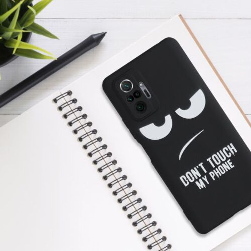 Laptop, Telefoane si Tablete - Telefoane mobile si accesorii - Accesorii Telefoane - Huse telefoane - Husa pentru Xiaomi Redmi Note 10 Pro, Silicon, Negru, 54555.01 - Infinity.ro