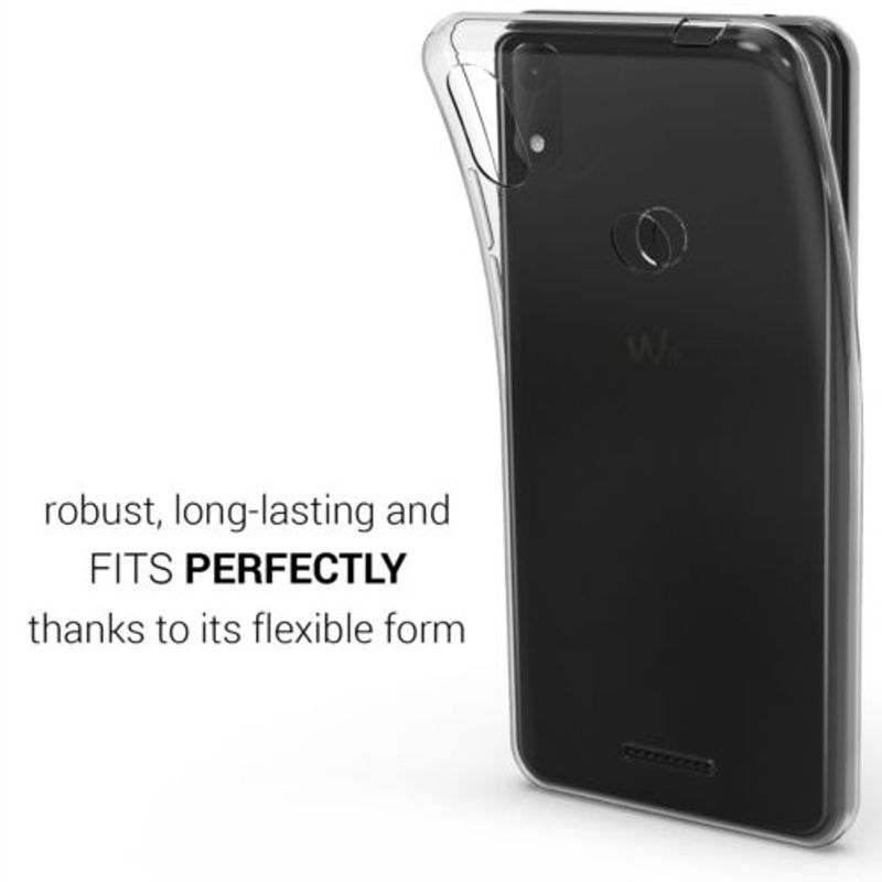 Laptop, Telefoane si Tablete - Telefoane mobile si accesorii - Accesorii Telefoane - Huse telefoane - Husa pentru Wiko View Max, Silicon, Transparent, 45873.03 - Infinity.ro