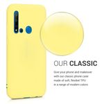 Laptop, Telefoane si Tablete - Telefoane mobile si accesorii - Accesorii Telefoane - Huse telefoane - Husa pentru Huawei P20 Lite (2019), Silicon, Galben, 49451.49 - Infinity.ro