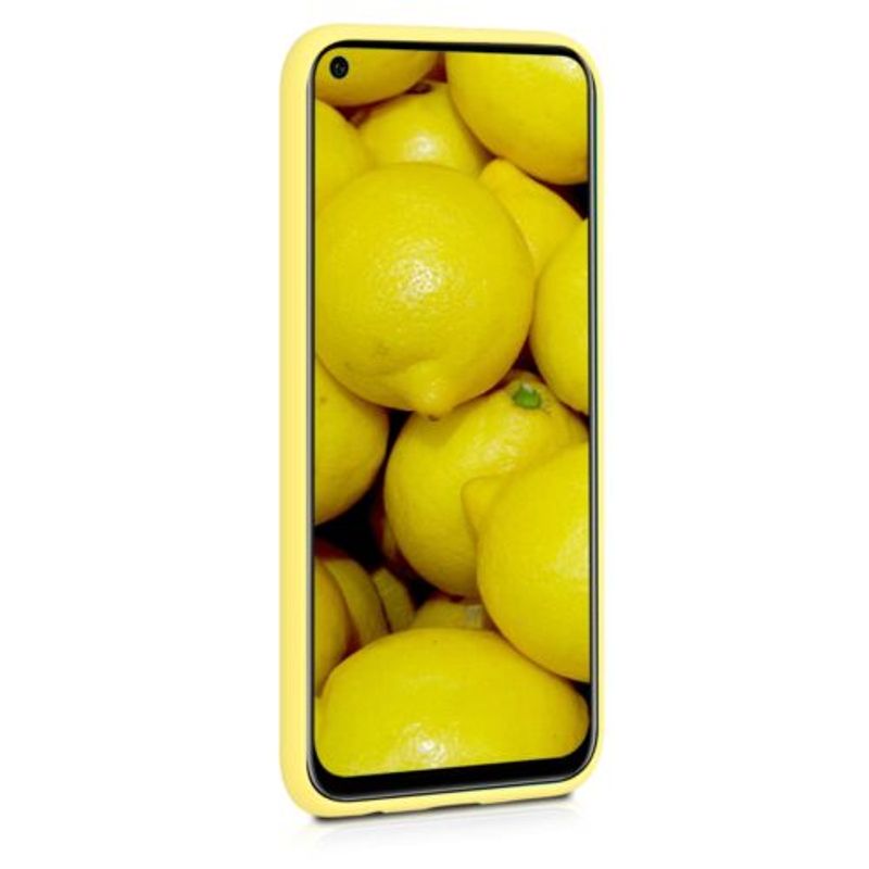 Laptop, Telefoane si Tablete - Telefoane mobile si accesorii - Accesorii Telefoane - Huse telefoane - Husa pentru Huawei P20 Lite (2019), Silicon, Galben, 49451.49 - Infinity.ro