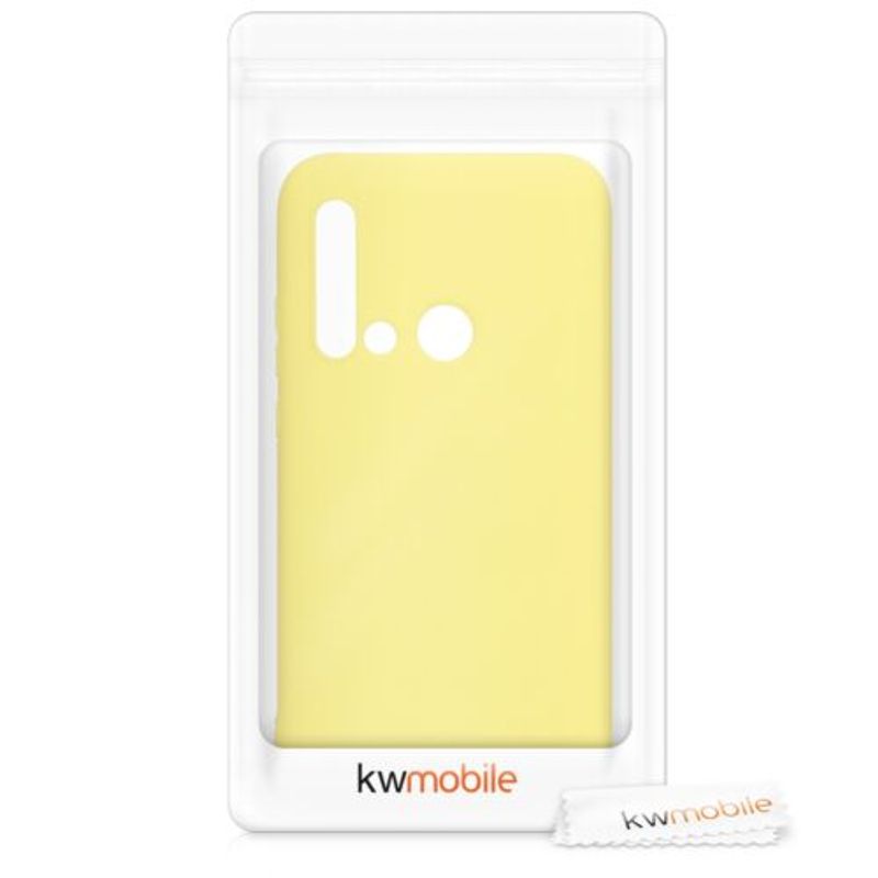 Laptop, Telefoane si Tablete - Telefoane mobile si accesorii - Accesorii Telefoane - Huse telefoane - Husa pentru Huawei P20 Lite (2019), Silicon, Galben, 49451.49 - Infinity.ro