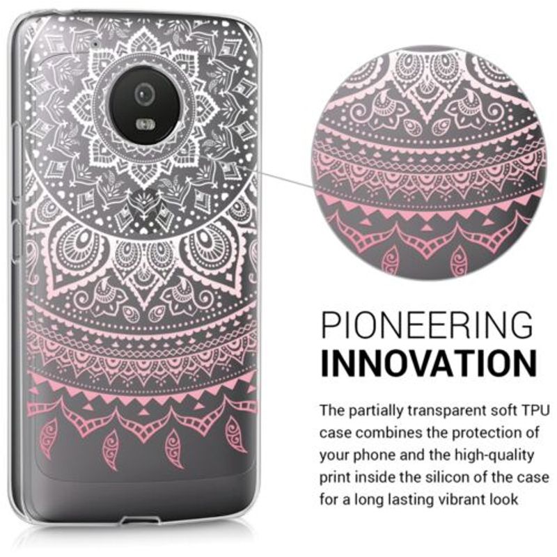 Laptop, Telefoane si Tablete - Telefoane mobile si accesorii - Accesorii Telefoane - Huse telefoane - Husa pentru Motorola Moto G5, Silicon, Roz, 41084.01 - Infinity.ro