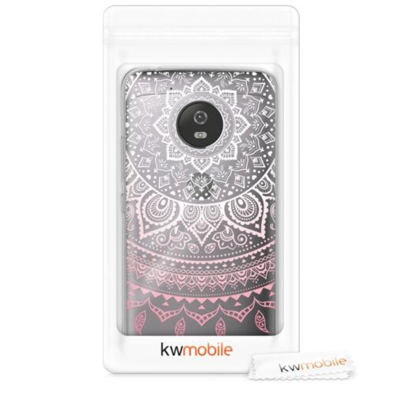 Laptop, Telefoane si Tablete - Telefoane mobile si accesorii - Accesorii Telefoane - Huse telefoane - Husa pentru Motorola Moto G5, Silicon, Roz, 41084.01 - Infinity.ro