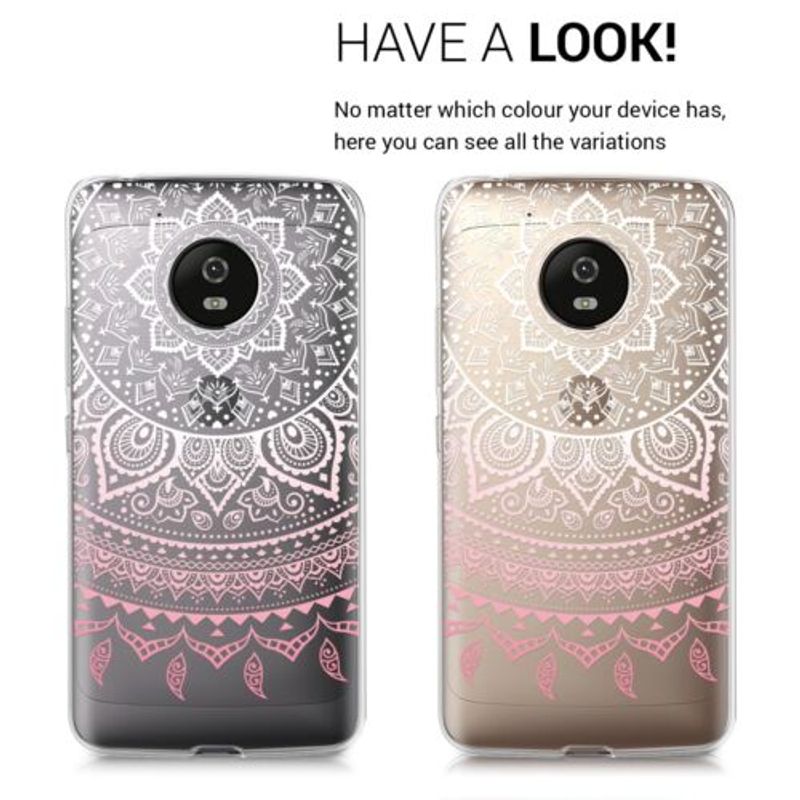 Laptop, Telefoane si Tablete - Telefoane mobile si accesorii - Accesorii Telefoane - Huse telefoane - Husa pentru Motorola Moto G5, Silicon, Roz, 41084.01 - Infinity.ro