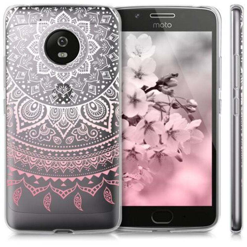 Laptop, Telefoane si Tablete - Telefoane mobile si accesorii - Accesorii Telefoane - Huse telefoane - Husa pentru Motorola Moto G5, Silicon, Roz, 41084.01 - Infinity.ro