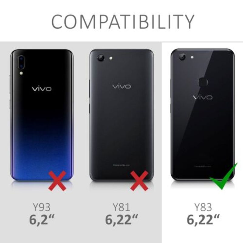 Laptop, Telefoane si Tablete - Telefoane mobile si accesorii - Accesorii Telefoane - Huse telefoane - Husa pentru Vivo Y83, Policarbonat, Negru, 47258.68 - Infinity.ro