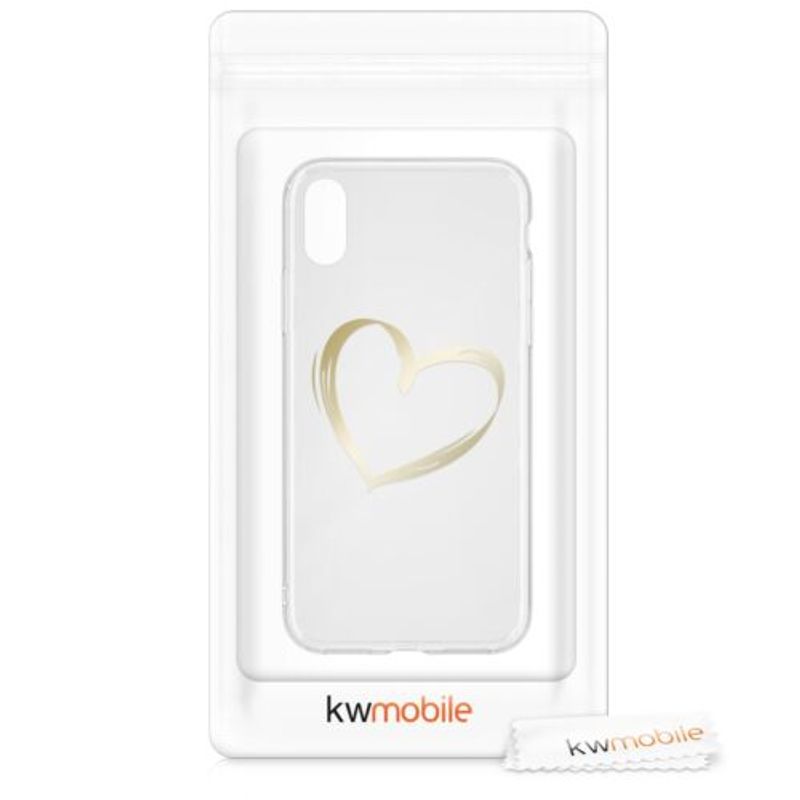 Laptop, Telefoane si Tablete - Telefoane mobile si accesorii - Accesorii Telefoane - Huse telefoane - Husa pentru Apple iPhone X/iPhone XS, Silicon, Gold, 42505.17 - Infinity.ro