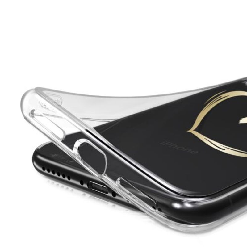 Laptop, Telefoane si Tablete - Telefoane mobile si accesorii - Accesorii Telefoane - Huse telefoane - Husa pentru Apple iPhone X/iPhone XS, Silicon, Gold, 42505.17 - Infinity.ro