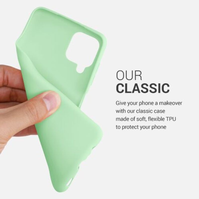 Laptop, Telefoane si Tablete - Telefoane mobile si accesorii - Accesorii Telefoane - Huse telefoane - Husa pentru Samsung Galaxy M12, Silicon, Verde, 55077.50 - Infinity.ro