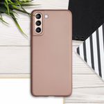 Laptop, Telefoane si Tablete - Telefoane mobile si accesorii - Accesorii Telefoane - Huse telefoane - Husa pentru Samsung Galaxy S21 Plus, Silicon, Rose Gold, 54067.31 - Infinity.ro