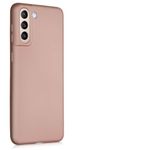 Laptop, Telefoane si Tablete - Telefoane mobile si accesorii - Accesorii Telefoane - Huse telefoane - Husa pentru Samsung Galaxy S21 Plus, Silicon, Rose Gold, 54067.31 - Infinity.ro