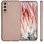 Laptop, Telefoane si Tablete - Telefoane mobile si accesorii - Accesorii Telefoane - Huse telefoane - Husa pentru Samsung Galaxy S21 Plus, Silicon, Rose Gold, 54067.31 - Infinity.ro