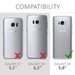 Laptop, Telefoane si Tablete - Telefoane mobile si accesorii - Accesorii Telefoane - Huse telefoane - Husa pentru Samsung Galaxy S8, Silicon, Negru, 41805.68 - Infinity.ro