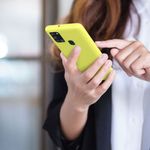 Laptop, Telefoane si Tablete - Telefoane mobile si accesorii - Accesorii Telefoane - Huse telefoane - Husa pentru Samsung Galaxy A21s, Silicon, Galben, 52494.195 - Infinity.ro