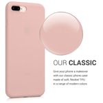 Laptop, Telefoane si Tablete - Telefoane mobile si accesorii - Accesorii Telefoane - Huse telefoane - Husa pentru Apple iPhone 8 Plus/iPhone 7 Plus, Silicon, Rose Gold, 39499.89 - Infinity.ro