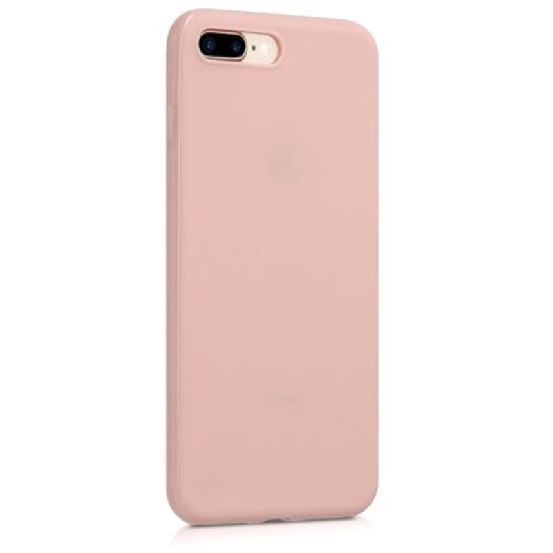 Laptop, Telefoane si Tablete - Telefoane mobile si accesorii - Accesorii Telefoane - Huse telefoane - Husa pentru Apple iPhone 8 Plus/iPhone 7 Plus, Silicon, Rose Gold, 39499.89 - Infinity.ro