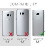 Laptop, Telefoane si Tablete - Telefoane mobile si accesorii - Accesorii Telefoane - Huse telefoane - Husa pentru Samsung Galaxy S8, Textil, Gri, 43487.19 - Infinity.ro