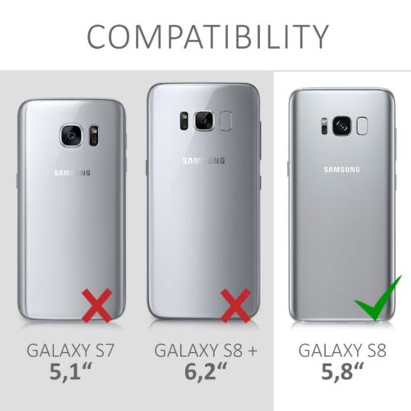 Laptop, Telefoane si Tablete - Telefoane mobile si accesorii - Accesorii Telefoane - Huse telefoane - Husa pentru Samsung Galaxy S8, Textil, Gri, 43487.19 - Infinity.ro