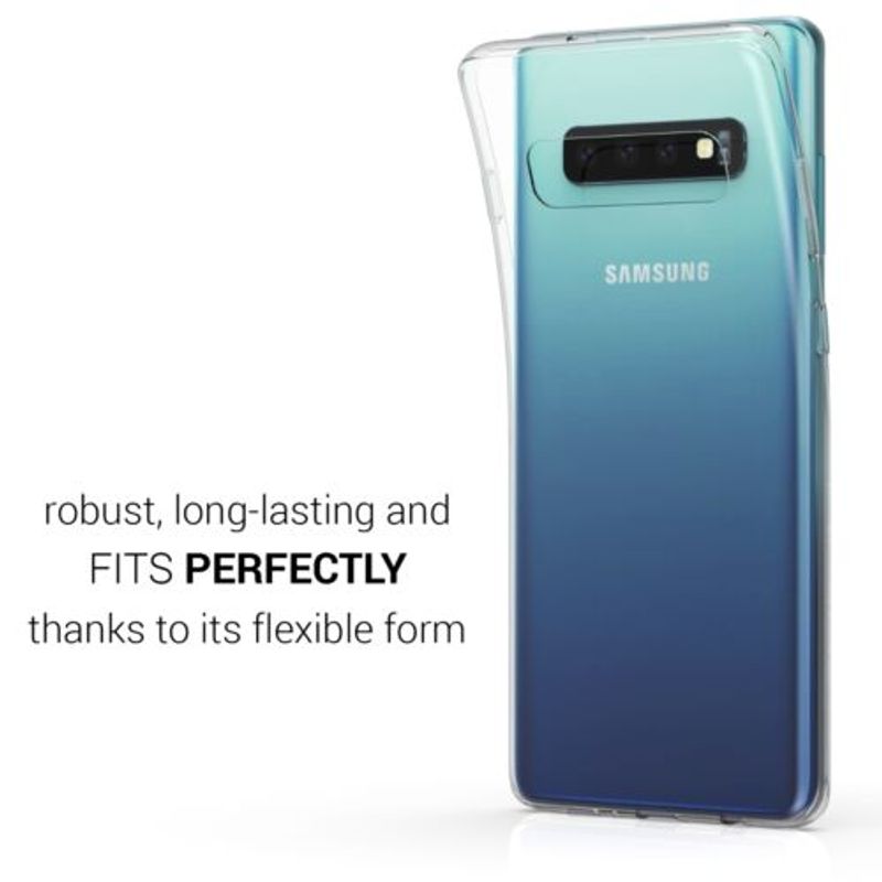 Laptop, Telefoane si Tablete - Telefoane mobile si accesorii - Accesorii Telefoane - Huse telefoane - Husa pentru Samsung Galaxy S10 Plus, Silicon, Transparent, 47454.03 - Infinity.ro