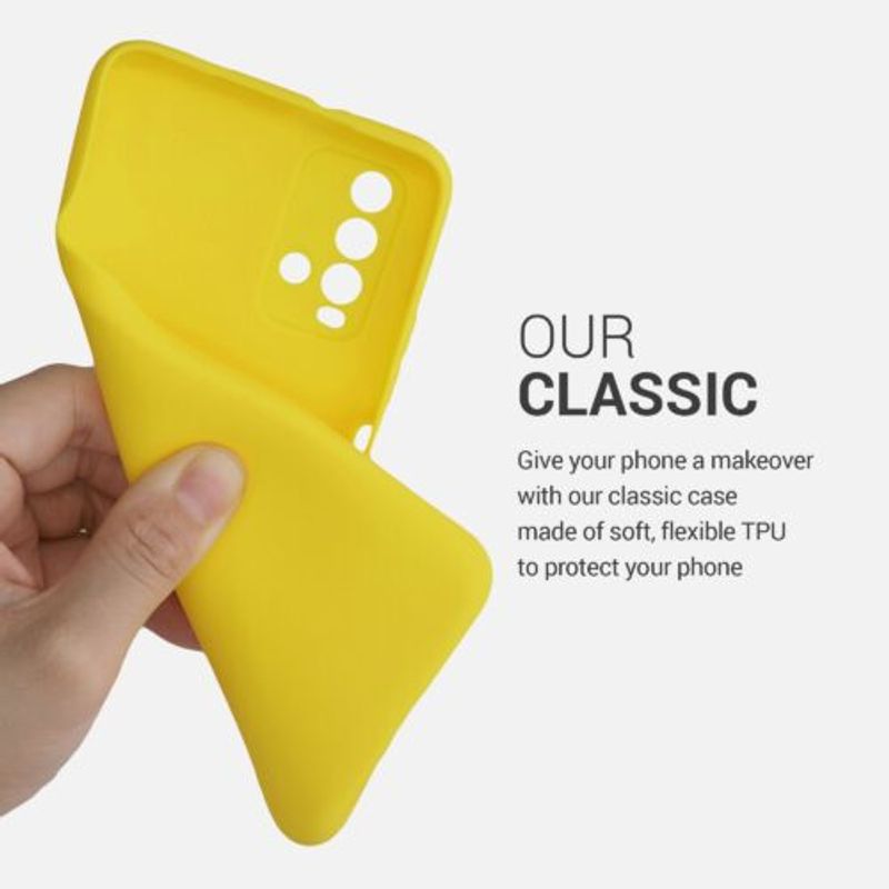 Laptop, Telefoane si Tablete - Telefoane mobile si accesorii - Accesorii Telefoane - Huse telefoane - Husa pentru Xiaomi Redmi 9T, Silicon, Galben, 54337.165 - Infinity.ro