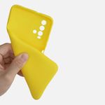 Laptop, Telefoane si Tablete - Telefoane mobile si accesorii - Accesorii Telefoane - Huse telefoane - Husa pentru Xiaomi Redmi 9T, Silicon, Galben, 54337.165 - Infinity.ro