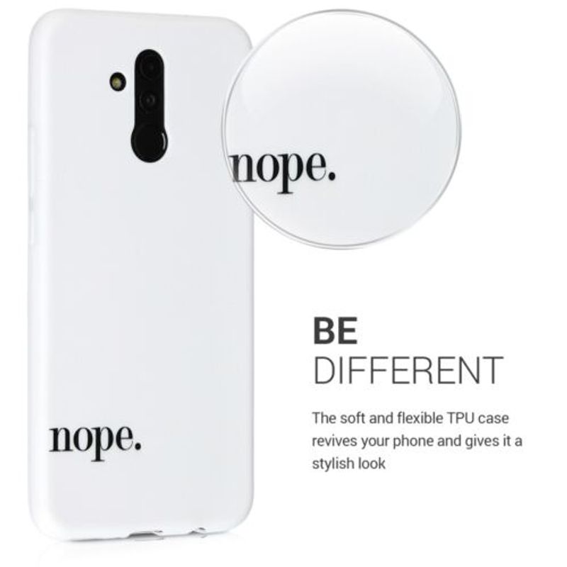 Laptop, Telefoane si Tablete - Telefoane mobile si accesorii - Accesorii Telefoane - Huse telefoane - Husa pentru Huawei Mate 20 Lite, Silicon, Alb, 47004.02 - Infinity.ro