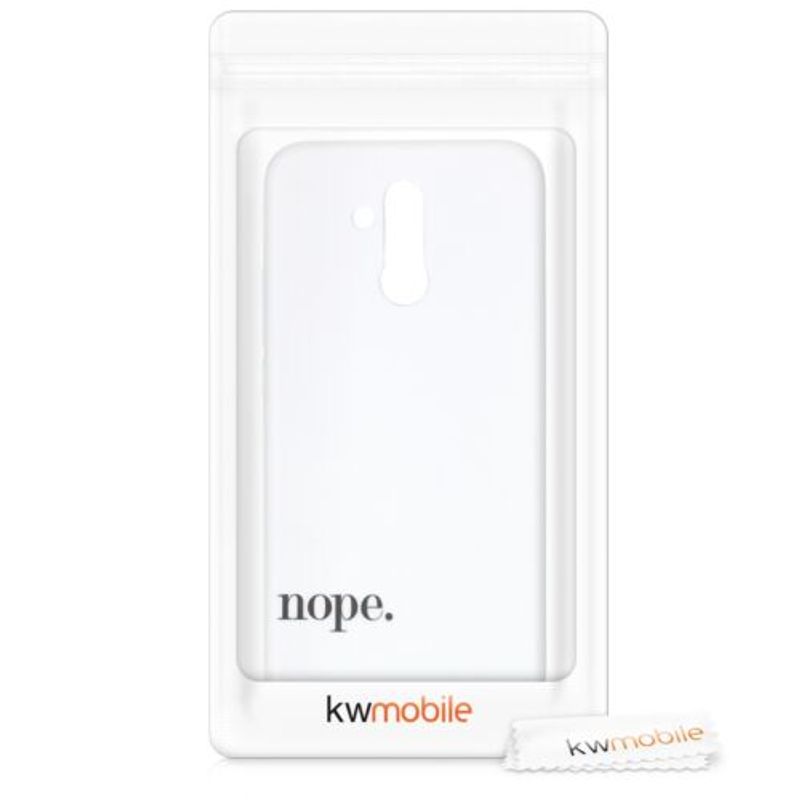 Laptop, Telefoane si Tablete - Telefoane mobile si accesorii - Accesorii Telefoane - Huse telefoane - Husa pentru Huawei Mate 20 Lite, Silicon, Alb, 47004.02 - Infinity.ro