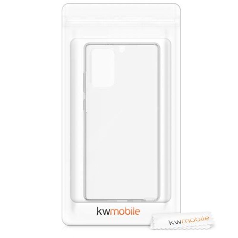 Laptop, Telefoane si Tablete - Telefoane mobile si accesorii - Accesorii Telefoane - Huse telefoane - Husa pentru Samsung Galaxy Note 20, Silicon, Transparent, 52838.03 - Infinity.ro