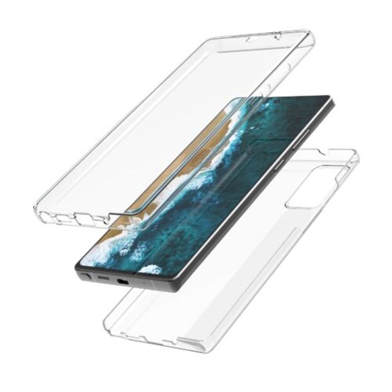 Laptop, Telefoane si Tablete - Telefoane mobile si accesorii - Accesorii Telefoane - Huse telefoane - Husa pentru Samsung Galaxy Note 20, Silicon, Transparent, 52838.03 - Infinity.ro