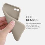 Laptop, Telefoane si Tablete - Telefoane mobile si accesorii - Accesorii Telefoane - Huse telefoane - Husa pentru Apple iPhone 8/iPhone 7/iPhone SE 2, Silicon, Crem, 39458.125 - Infinity.ro