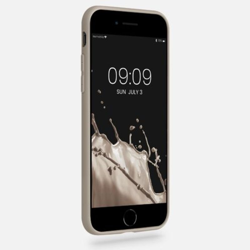 Laptop, Telefoane si Tablete - Telefoane mobile si accesorii - Accesorii Telefoane - Huse telefoane - Husa pentru Apple iPhone 8/iPhone 7/iPhone SE 2, Silicon, Crem, 39458.125 - Infinity.ro