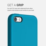 Laptop, Telefoane si Tablete - Telefoane mobile si accesorii - Accesorii Telefoane - Huse telefoane - Husa pentru iPhone 5/iPhone 5s/iPhone SE, Silicon, Albastru, 42766.224 - Infinity.ro